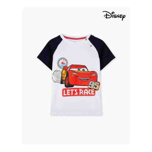 Белая футболка с принтом Disney для мальчика арт. BKT010341-1