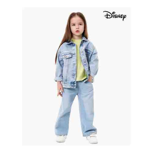 Джинсовая куртка oversize с нашивкой и принтом Disney для девочки арт. GJC005750-2