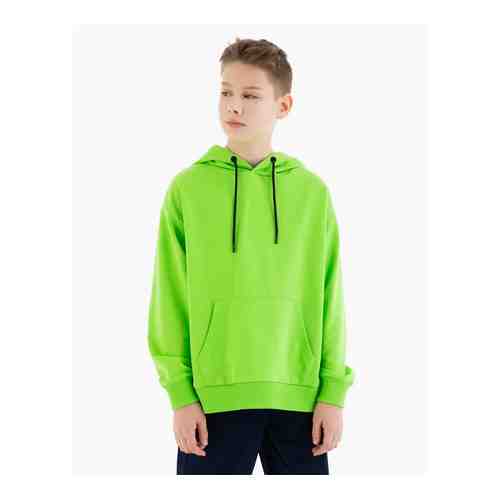 Зеленое худи oversize для мальчика арт. BAC010916-1
